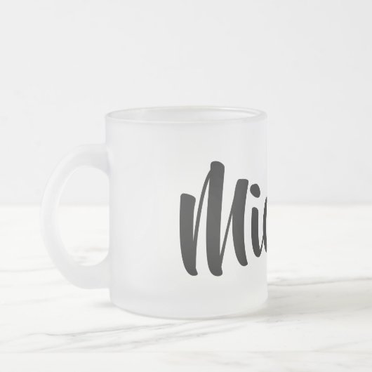 Lieblicher Name Mattglastasse (Links)