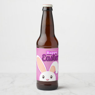 Lieblicher Osterhase 2 Bierflaschenetikett