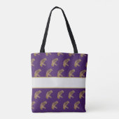 Lieblicher Paprot Lila Tasche (Rückseite)