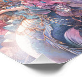 Lieblicher Pop Anime Mermaid Fotodruck (Ecke)