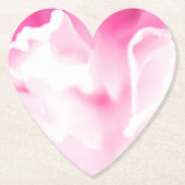 Lieblicher rosafarbener Untersetzer (Vorderseite)