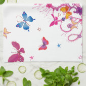Lieblicher Schmetterling Geschirrtuch (Gefaltet)