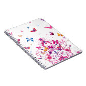 Lieblicher Schmetterling Notizblock (Rechte Seite)