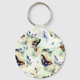 Lieblicher Schmetterling Schlüsselanhänger