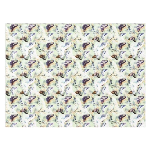 Lieblicher Schmetterling Tischdecke (Vorderseite (Horizontal))