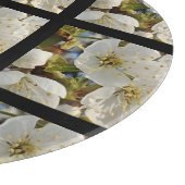 Lieblicher Springflower Grid Schneidebrett (Ecke)