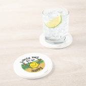 Lieblicher Tag, Herr Happy zu sein Getränkeuntersetzer (Seite)