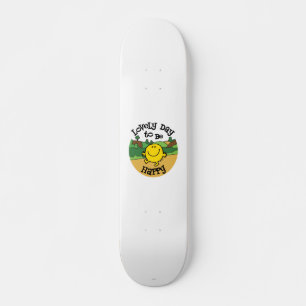 Lieblicher Tag, Herr Happy zu sein Skateboard