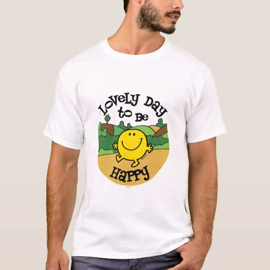 Lieblicher Tag, Herr Happy zu sein T-Shirt (Vorderseite)