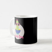 Lieblicher Tag Kawaii lustige Kaktus mit Sonnenbri Kaffeetasse (Vorderseite Links)