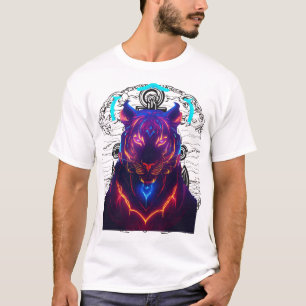 "Lieblicher Tiger: Schöne Schönheit trifft Stil" T-Shirt