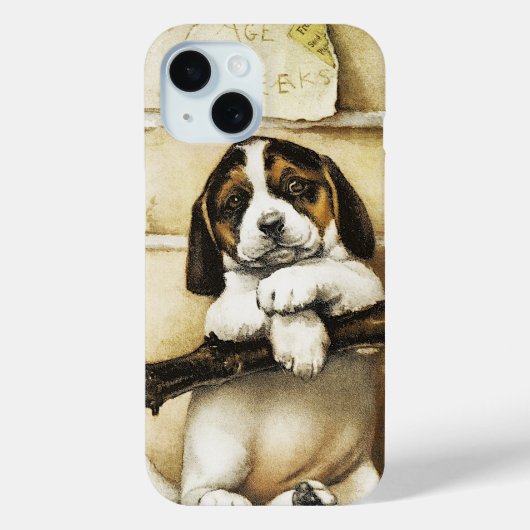 Lieblicher Welpe Case-Mate iPhone Hülle (Rückseite)