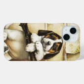 Lieblicher Welpe Case-Mate iPhone Hülle (Rückseite (Horizontal))