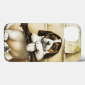 Lieblicher Welpe Case-Mate iPhone Hülle (Rückseite (Horizontal))