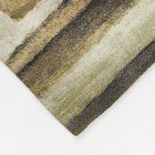 Lieblicher Welpe Fleecedecke (Ecke)