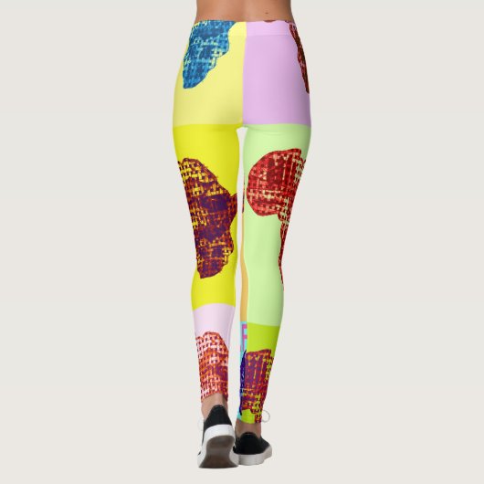 Liebliches Afrika Leggings (Rückseite)