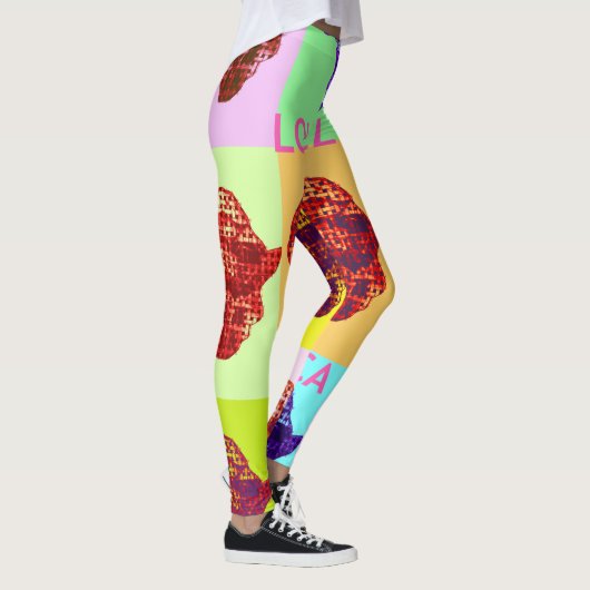 Liebliches Afrika Leggings (Rechts)