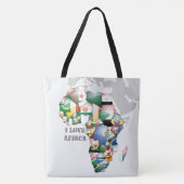 Liebliches Afrika Tasche (Vorderseite)