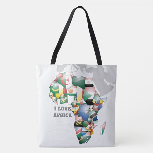 Liebliches Afrika Tasche (Vorderseite)