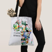 Liebliches Afrika Tasche (Von Nahem)