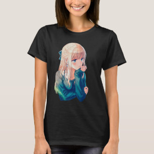 Liebliches Anime-Mädchen T-Shirt