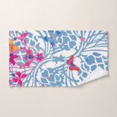 Liebliches Bläschen Feminine-Schmetterlingsmuster Badhandtuch Set (Handtuch)