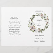 Liebliches Blumenprogramm (Vorderseite)