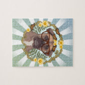 Liebliches Boxer Dog-Puzzle Puzzle (Horizontal)