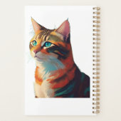 Liebliches Cats-Notebook Planer (Rückseite)