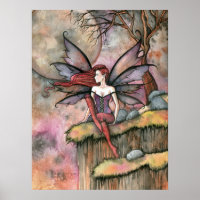 Liebliches Fairy Art Poster Print von Molly Harris