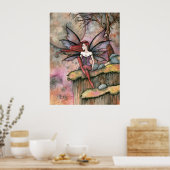 Liebliches Fairy Art Poster Print von Molly Harris (Küche)
