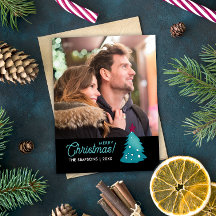 Liebliches Foto Aquamariner Weihnachtsbaum Wasserf