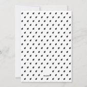 Liebliches Foto Black Foliage Frohe Weihnachten (Rückseite)