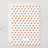 Liebliches Foto White Foliage Frohe Weihnachten (Rückseite)