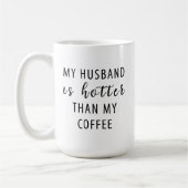 Liebliches Geschenk für Ehefrau Husband heißer als Kaffeetasse (Links)