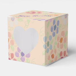 Liebliches, glänzendes Herz Geschenkschachtel