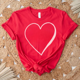 Liebliches Heart Red Shirt, Valentines Geschenk fü T-Shirt