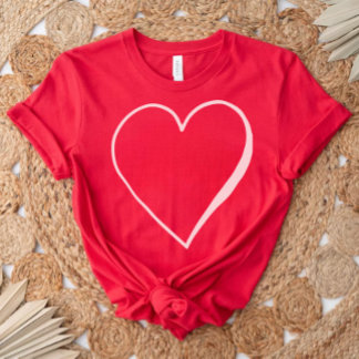 Liebliches Heart Red Shirt, Valentines Geschenk fü T-Shirt