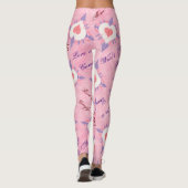 Liebliches Herz Leggings (Rückseite)