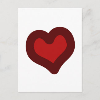 Liebliches Herz Postkarte