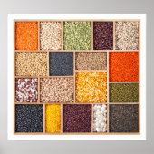 Liebliches Leguminosen-Poster Poster (Vorne)