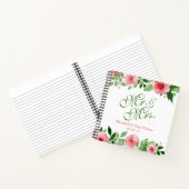 Liebliches Personalisiertes Blumenzettelbuch Notizblock (Innenseite)