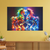 Liebliches Pferd Leinwanddruck (Insitu (Wohnzimmer))