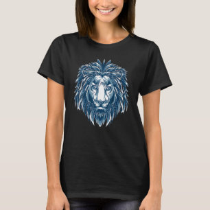 Liebliches Portrait der afrikanischen Löwenkrieger T-Shirt