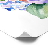 Liebliches Poster Delikate Taube Verpflichtung (Ecke)