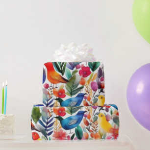 Liebliches rosa Blume Wrapping Paper Geschenkpapier