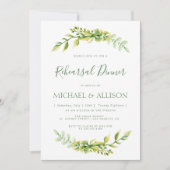 Liebliches Sommerfest mit grünem Seehecht Einladung (Vorderseite)