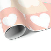 Liebliches und niedliches Herz-Event-Papier Geschenkpapier (Rolleneckpunkt)