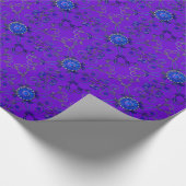 Liebliches Vintages Lacey Wrapping Paper Geschenkpapier (Ecke)