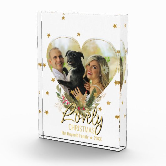 Liebliches Weihnachts-Foto Herzlich willkommen auf Fotoblock (Rechts)